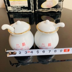 ムーミンの陶器のミニ食器2個セット★当時物の画像