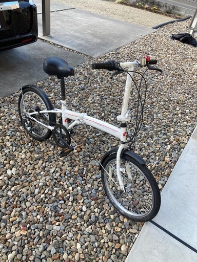 折り畳み自転車　20インチ　6段変速機