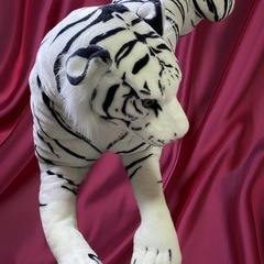 値下げ！特大白虎ぬいぐるみの画像