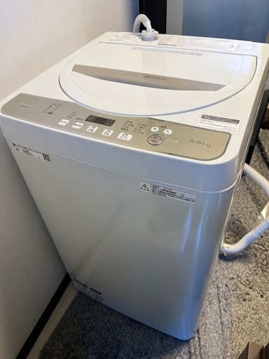 SHARP洗濯機【中古】