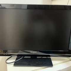 ジャンク品　シャープ テレビ
