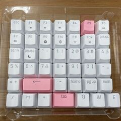 Razer PBT Keycap + Coiled Cable Upgrade Set キーキャップ&コイルケーブルセット レイザー PC周辺機器 現状品 札幌市手稲区の画像