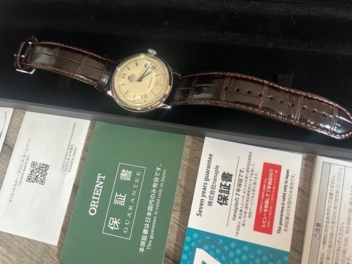 オリエントバンビーノ腕時計 美品
