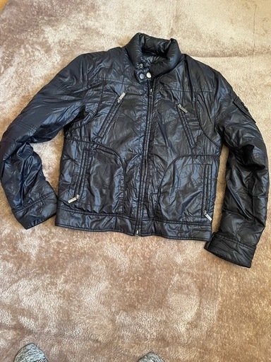 addライダースダウンジャケット