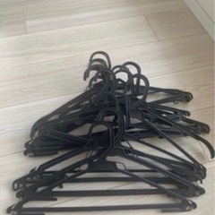 ハンガー　黒　15本セット