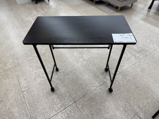 ★ジモティ割あり★  テーブル 茶色 H75×D40×W80 クリーニング済み TJ10653