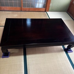 お値下げ交渉可✨高級❤️座敷机　ローテーブル　和室の画像