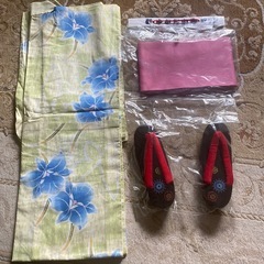 新品ゆかた三点セット