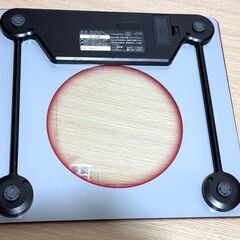 TANITA タニタ 強化ガラス 薄い デジタルヘルスメーター HD-381 　デジタル 体重計の画像