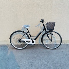 後ろタイヤ、チェーンなど新品に交換してる中古自転車。防犯登録なども無料です