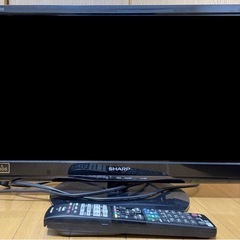 SHARP AQUOS 液晶テレビ 22インチ