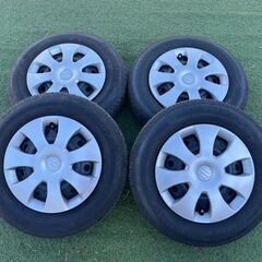 【中古】鉄チン/スチールホイール/SUZUKI/13インチ/BR...