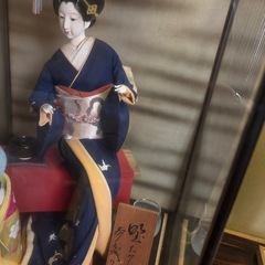 日本人形 ケース付き