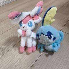 お取引決定しましたお値下げポケモンのぬいぐるみ8コセット＋2コ追加(ニンフィア  メッソン)計10コセット 単品での購入も大丈夫ですの画像