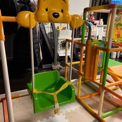 最終値下げ！くまのプーさんジャングルジムEXの画像