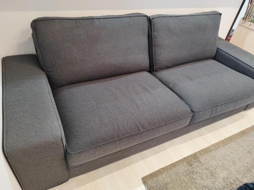 IKEAソファ　３人掛け