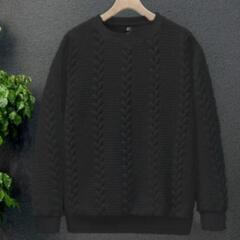 20%オフ🉐新品🉐ケーブル編みのデザインが特徴のメンズカジュアル...