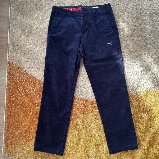 【裾上げ済・試着のみ】プーマゴルフ　長ズボン　パンツ　冬用 Mサイズ