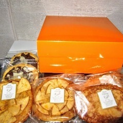 菓子ギフトBOX  コート紙オレンジ　50個の画像