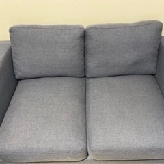 今だけチャンス！「ジモティー」見たよ！で通常特価25,278円より5,300円引きの19,978円! ノーチェ（NOCE)布張りソファ8581B  2人掛け ラブソファ ２Pソファ 長椅子 - 2人掛けソファ