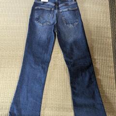 【3連休中に引き取れる方半額でお渡しします！！！】【新品未使用タグ付き】ZARA CPOP FLARE レディースデニムの画像