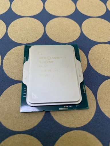 【動作確認済み】12th Gen Intel(R) Core(TM) i5-12400F CPU
