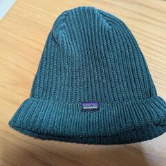 【未使用】patagonia ダークグリーン ニット帽の画像