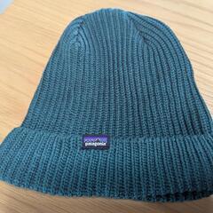 【未使用】patagonia ダークグリーン ニット帽の画像