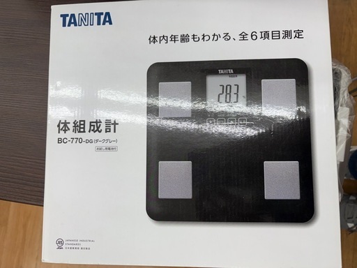 ☆ジモティー割引有☆ ﾀﾆﾀ/体組成計/BC-770/2020
