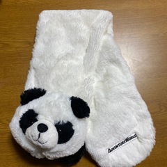 アドベンチャーワールドのパンダマフラー