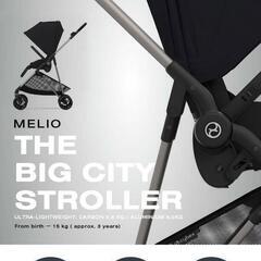 cybex ベビーカー　メリオカーボン2022モデル　ブラック
