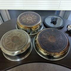 IH対応中古フライパン鍋セット0円！の画像