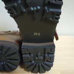 (未使用)メンズブーツ　26.0㎝　タグ付きの画像