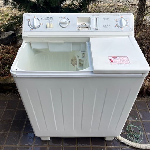 稼働品　二層式洗濯機　東芝3kg