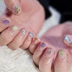 デザインネイルやり放題💅￥4000💙 − 岡山県