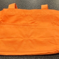kitson オレンジ トートバッグ大の画像