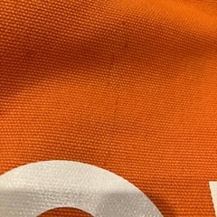 kitson オレンジ トートバッグ大の画像