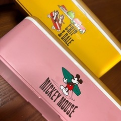 最終。近日搭載終了212キッチンストア　　ディズニーお弁当箱２つセット の画像