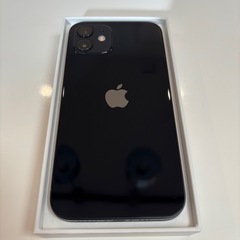 iPhone 12（64GB、ブラック）箱、付属品ありの画像