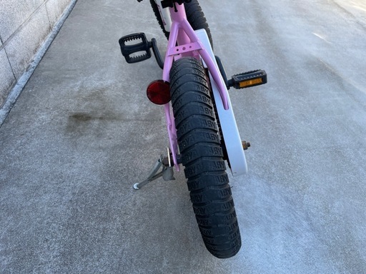 14インチ　子供用自転車　ピンク