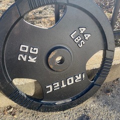 筋トレ プレート 20kg  の画像