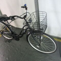 E6　★限定特価★ 中古自転車 【26インチ　軽快車　6段　LEDダイナモライト 】 入札お待ちしております(*^▽^*)の画像