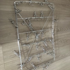 無印　　ステンレス　ピンチハンガー