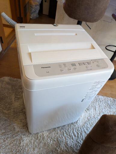 Panasonic　5kg　洗濯機　2022年製