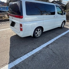 【ジモティ特価！！】日産　エルグランド　希少な2.5L 4WD 車検たっぷり！の画像
