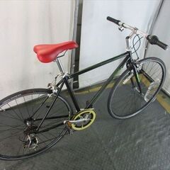 E16　★　12800円★整備済み スポーツ中古自転車 HEAD　ブラック【クロスバイク】の画像