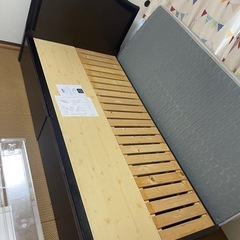 シングルベット収納付き
