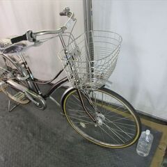E17　★限定特価　整備済み★ブリヂストン　ロココロイヤル　ブラウン★ 中古自転車 【27インチ 】の画像