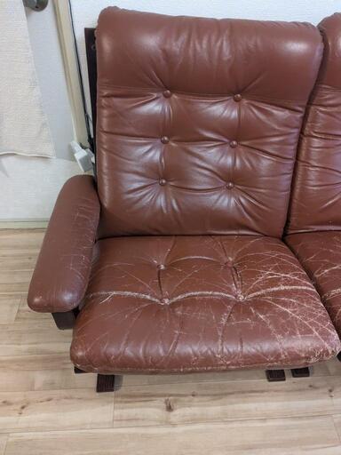 セパレート 3人がけ フジファニチア AGIO フジファニチャー ブラウン