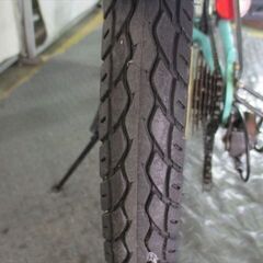E19　★17800円★整備済み 中古子供自転車 コーダブルーム　アッソン　グリーン　アルミ【22インチ 】の画像